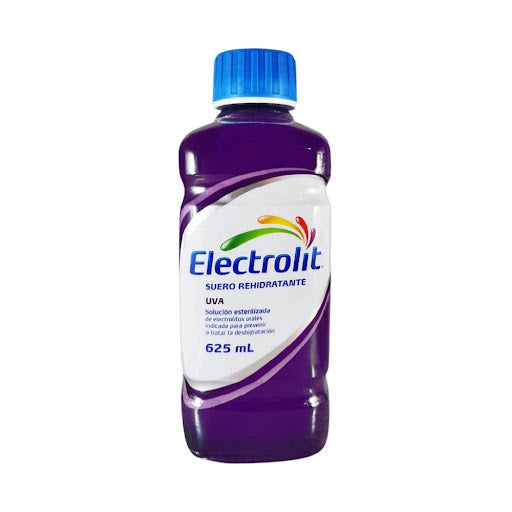 Electrolit Suero Hidratante Uva Frasco X 625 mL